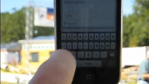 Wheremark, augmented reality voor de Iphone