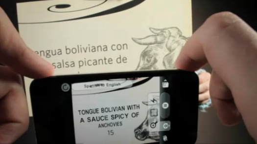Word lens: realtime vertaling via je smartphone